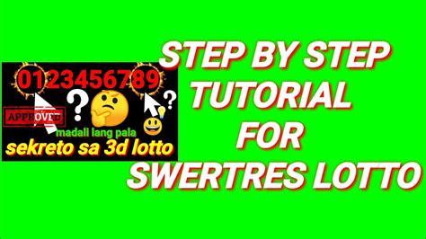 Swertres hearing guide/Step by Step Tutorial .